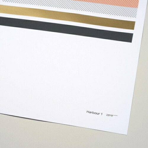 Tom Pigeon HARBOUR 1 (flat packed) A2 Tom Pigeon HARBOUR 1 (flat packed) A2
