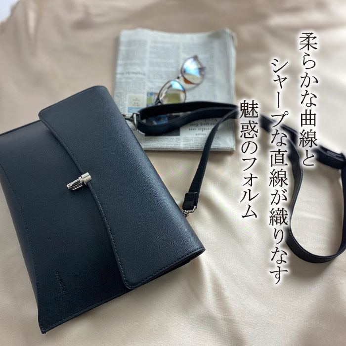 ショルダーバッグ サコッシュ クラッチ メンズ レディース 斜めがけ 水 汚れに強い 2WAY 黒 ブランド 16458 横 横型 お散歩 外出 冠婚葬祭 鞄倶楽部 ショルダーバッグ サコッシュ クラッチ メンズ レディース 斜めがけ 水 汚れに強い 2WAY 黒 ブランド 16458 横 横型 お散歩 外出 冠婚葬祭 鞄倶楽部