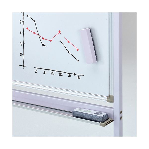 （まとめ）TANOSEE マグネットイレーザースペアシート S 1パック（5枚）[x20セット]