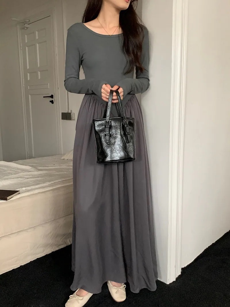 ワンピース 切り替えワンピース Aラインワンピース フレアワンピース ロングワンピース ロング丈 ワンピース 切り替えワンピース Aラインワンピース フレアワンピース ロングワンピース ロング丈