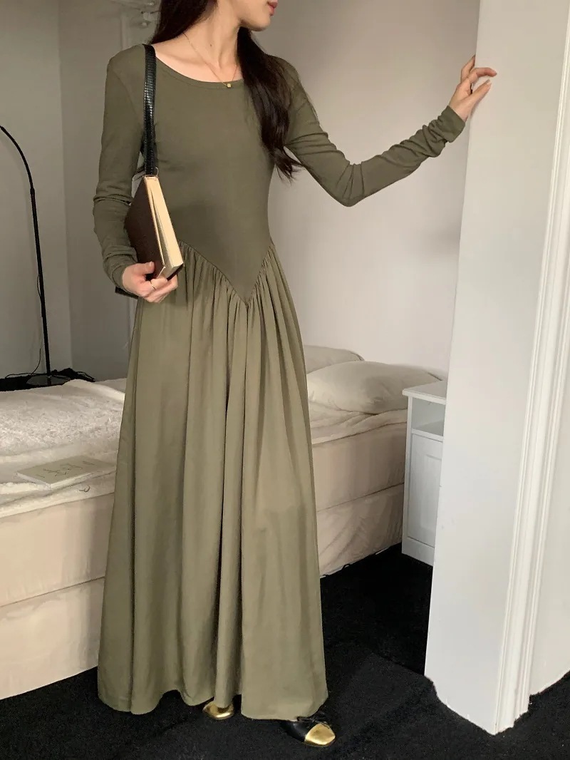 ワンピース 切り替えワンピース Aラインワンピース フレアワンピース ロングワンピース ロング丈 ワンピース 切り替えワンピース Aラインワンピース フレアワンピース ロングワンピース ロング丈