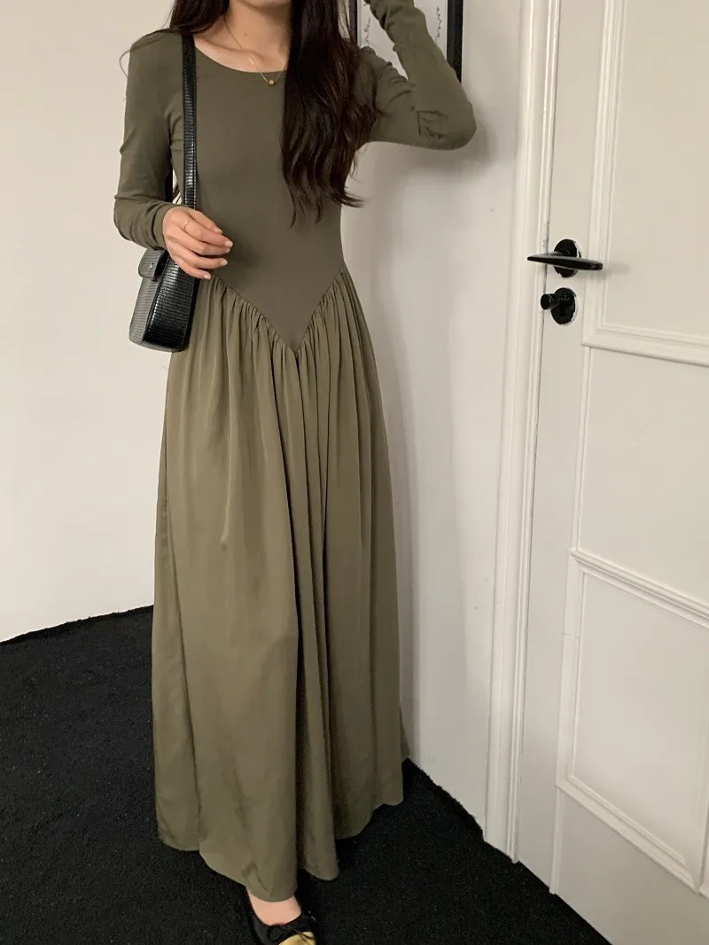 ワンピース 切り替えワンピース Aラインワンピース フレアワンピース ロングワンピース ロング丈 ワンピース 切り替えワンピース Aラインワンピース フレアワンピース ロングワンピース ロング丈