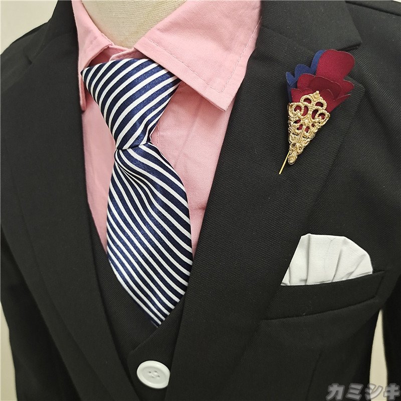 入学式 スーツ 男の子 ブラックフォーマル 3/4/5/6点セット 子供服 110cm120cm13