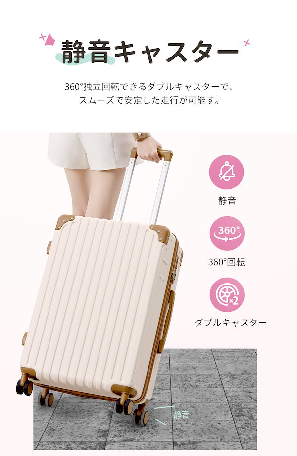 Qoo10] スーツケース 親子セット キャリーケース