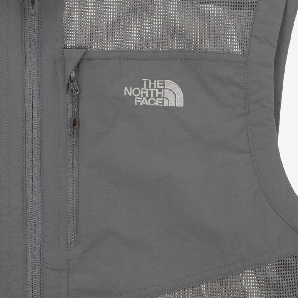 [ノースフェイス公式] NV5VR00C メンズメッシュフライベスト_グレー