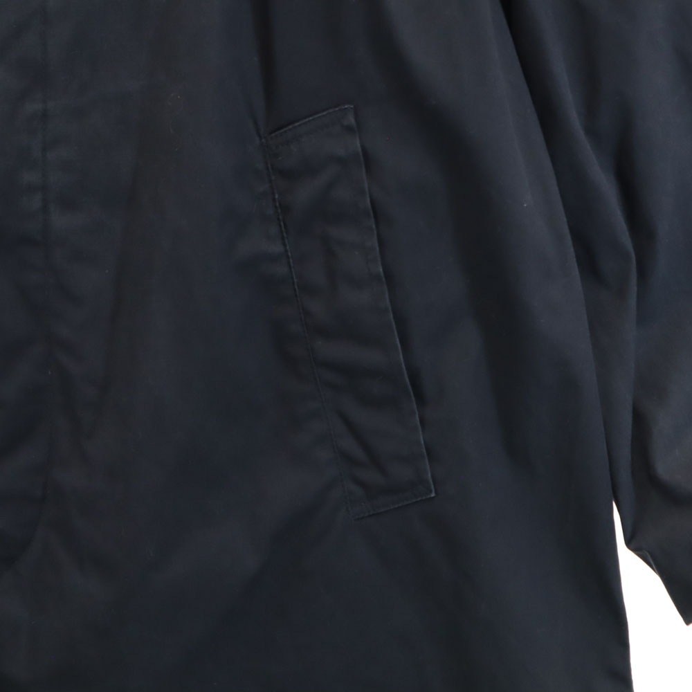 アメリカ海軍 80s DLA ヴィンテージ レインコート M ブラック系 US NAVY ステンカラー メンズ