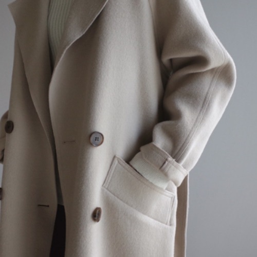 【送料無料】レディース トレンチコート ピーコート Pコート コート 厚手 秋 冬 シンプル 【送料無料】レディース トレンチコート ピーコート Pコート コート 厚手 秋 冬 シンプル