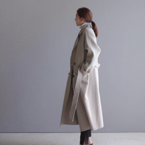 【送料無料】レディース トレンチコート ピーコート Pコート コート 厚手 秋 冬 シンプル 【送料無料】レディース トレンチコート ピーコート Pコート コート 厚手 秋 冬 シンプル