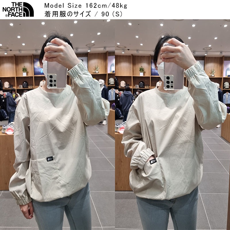 韓国正規品保証 関税負担なし NM5MN15A DAY ALL-ROUND SWEATSHIRTSデイリー 基本 着装 男子 女子 人気 韓国 ファッション 男女共用 アウトドア