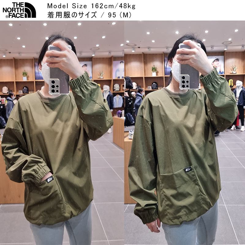 韓国正規品保証 関税負担なし NM5MN15A DAY ALL-ROUND SWEATSHIRTSデイリー 基本 着装 男子 女子 人気 韓国 ファッション 男女共用 アウトドア