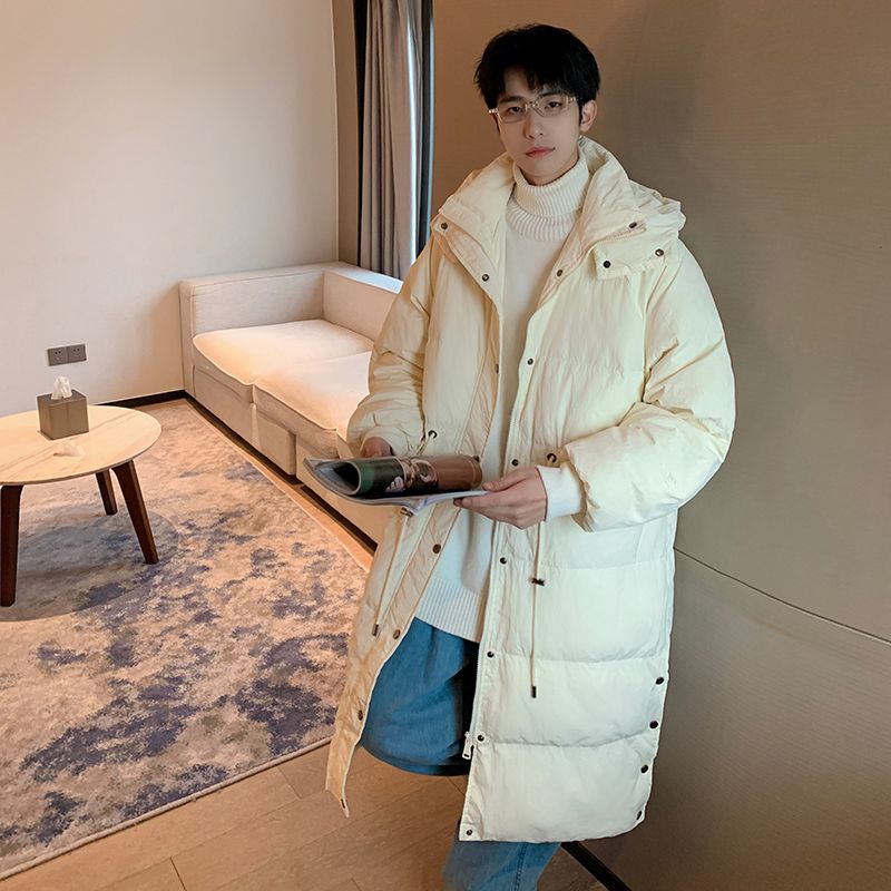 2025INS大人気 新作 アメリカ カジュアル 冬 新しい フード付き ダウンコート メンズ 厚手 ファッション 中綿ジャケット