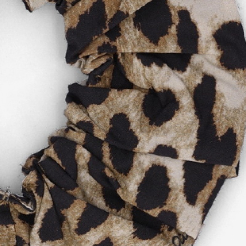 ギャニープリントコットンスクランチ-レオパード/A5993943 ギャニープリントコットンスクランチ-レオパード/A5993943