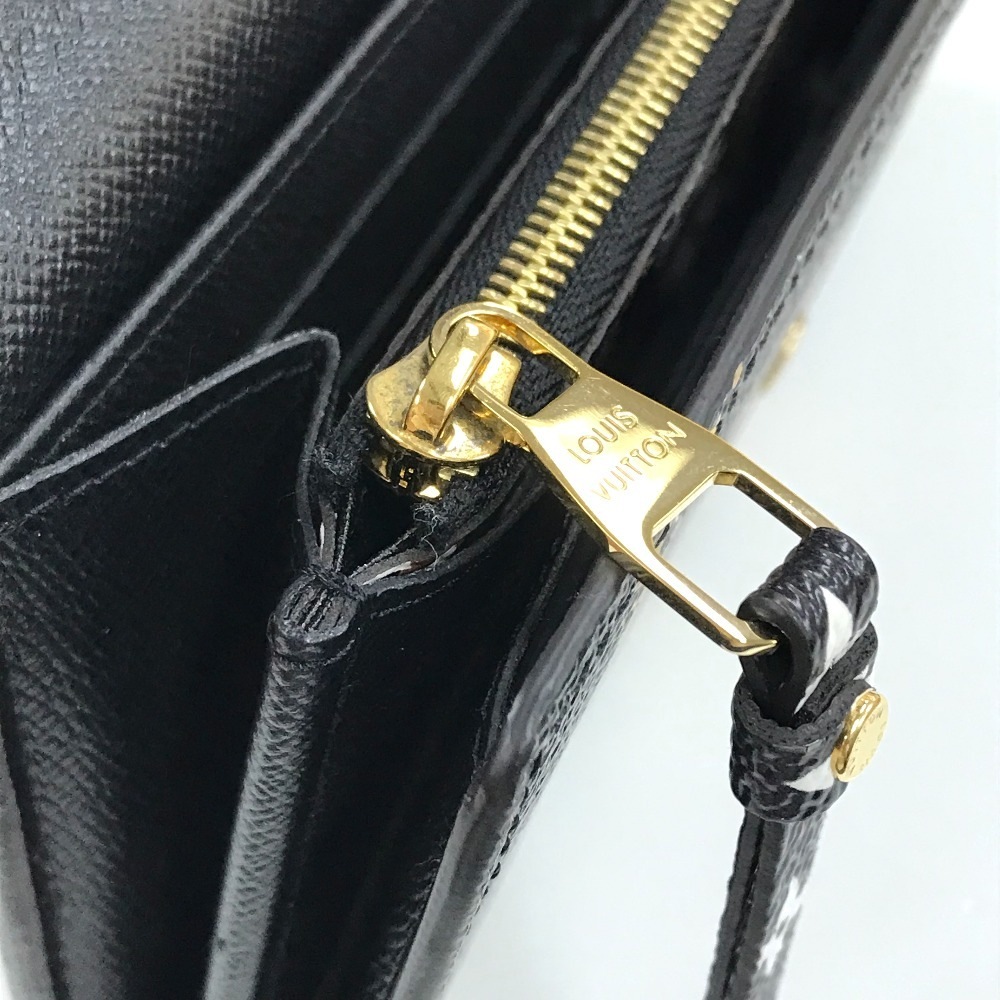 長財布 M67875 ポルトフォイユ サラ モノグラムジャングル 2つ折り モノグラムキャンバス ブラック
