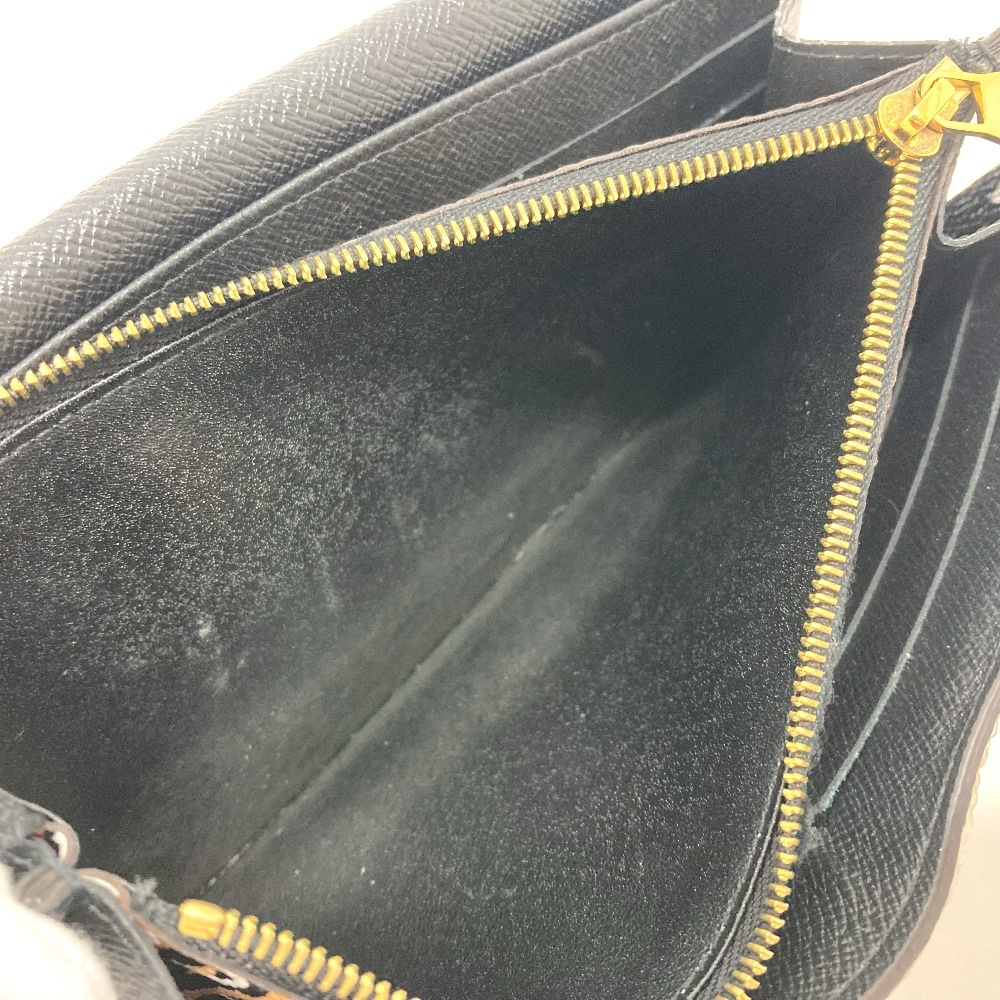 長財布 M67875 ポルトフォイユ サラ モノグラムジャングル 2つ折り モノグラムキャンバス ブラック