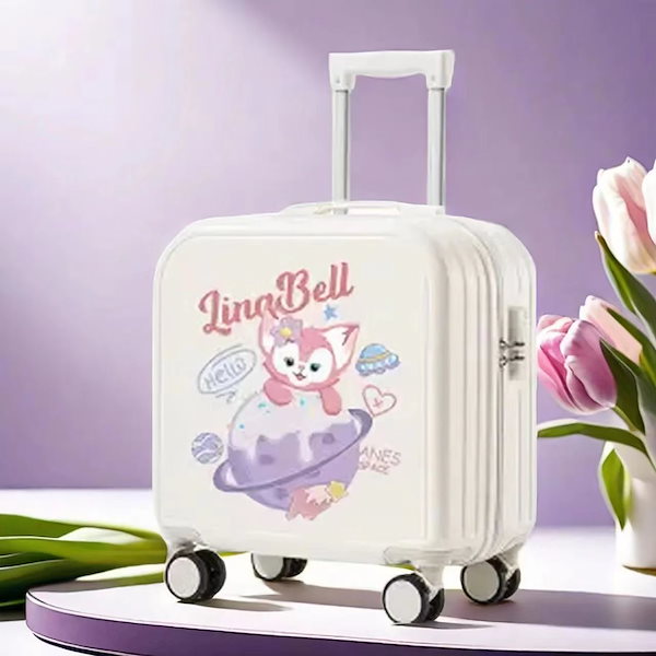 Qoo10] スーツケース クロミ/シナモロール 子ど
