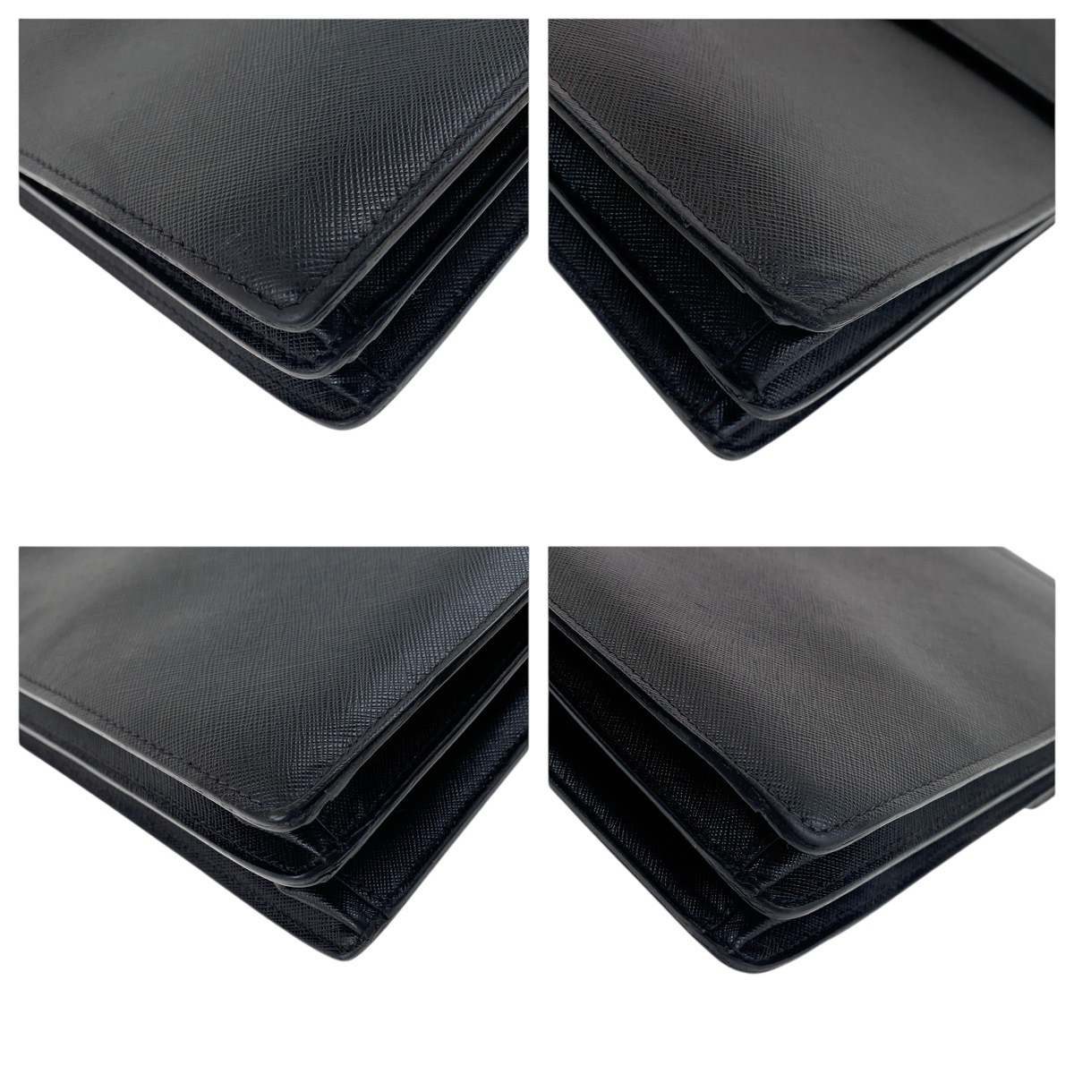 サフィアーノ ブラック 黒 シルバー金具 レザー ビジネスバッグ ブリーフケース メンズ 503918 サフィアーノ ブラック 黒 シルバー金具 レザー ビジネスバッグ ブリーフケース メンズ 503918