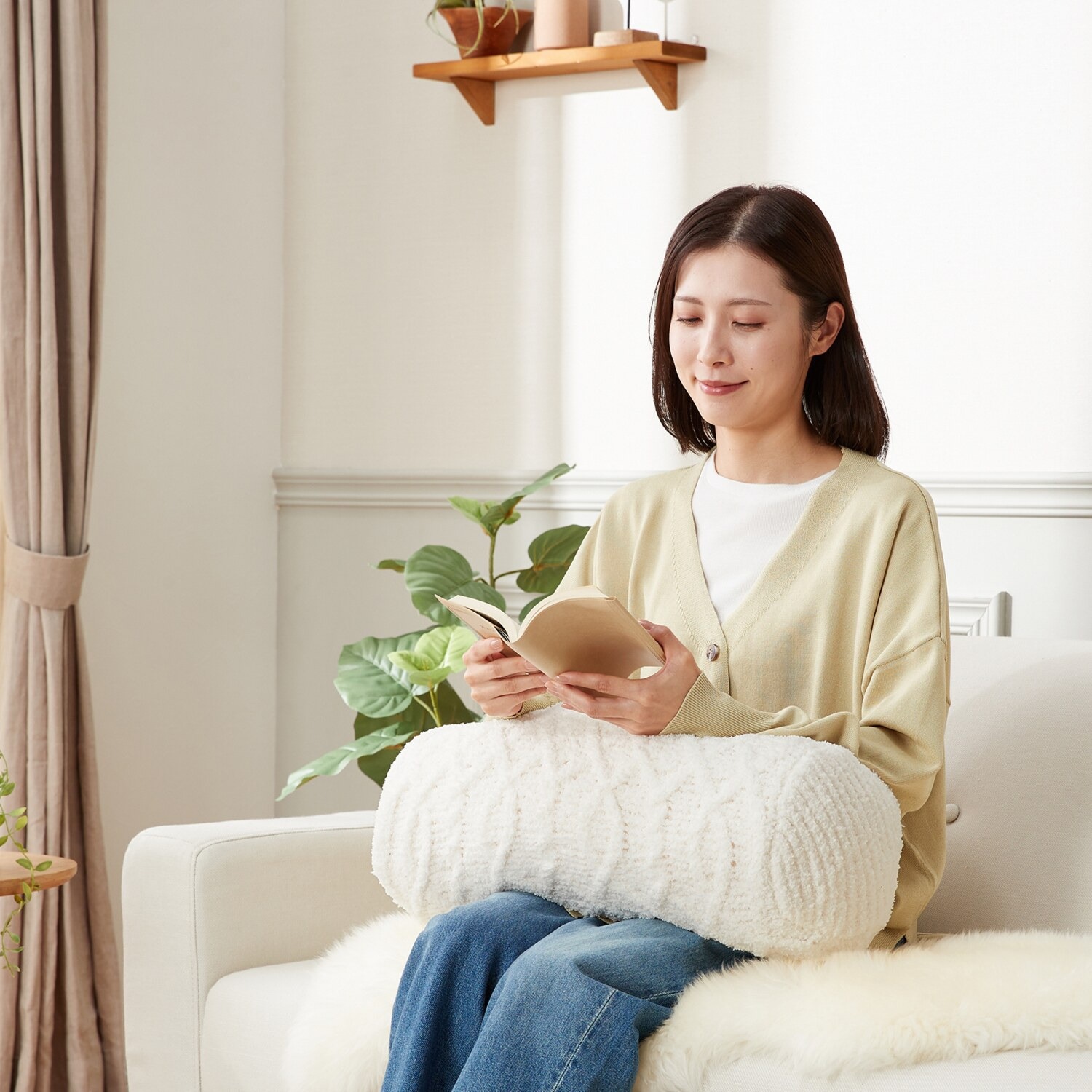 大津毛織 吸湿発熱ホットテックス ふわふわモコモコ ファンシーヤーン