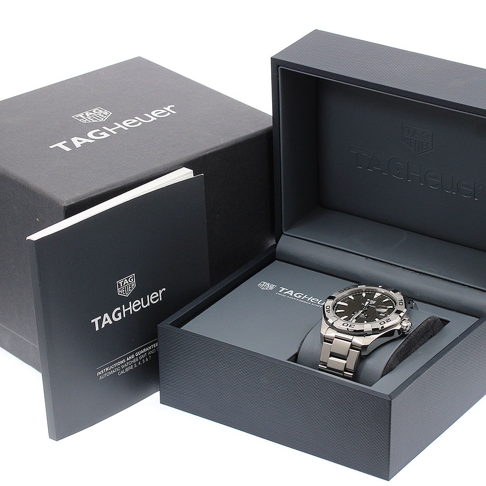 タグホイヤー TAG HEUER WAY2018 アクアレーサー キャリバー5 自動巻き メンズ 良品 箱付き_889866【中古】