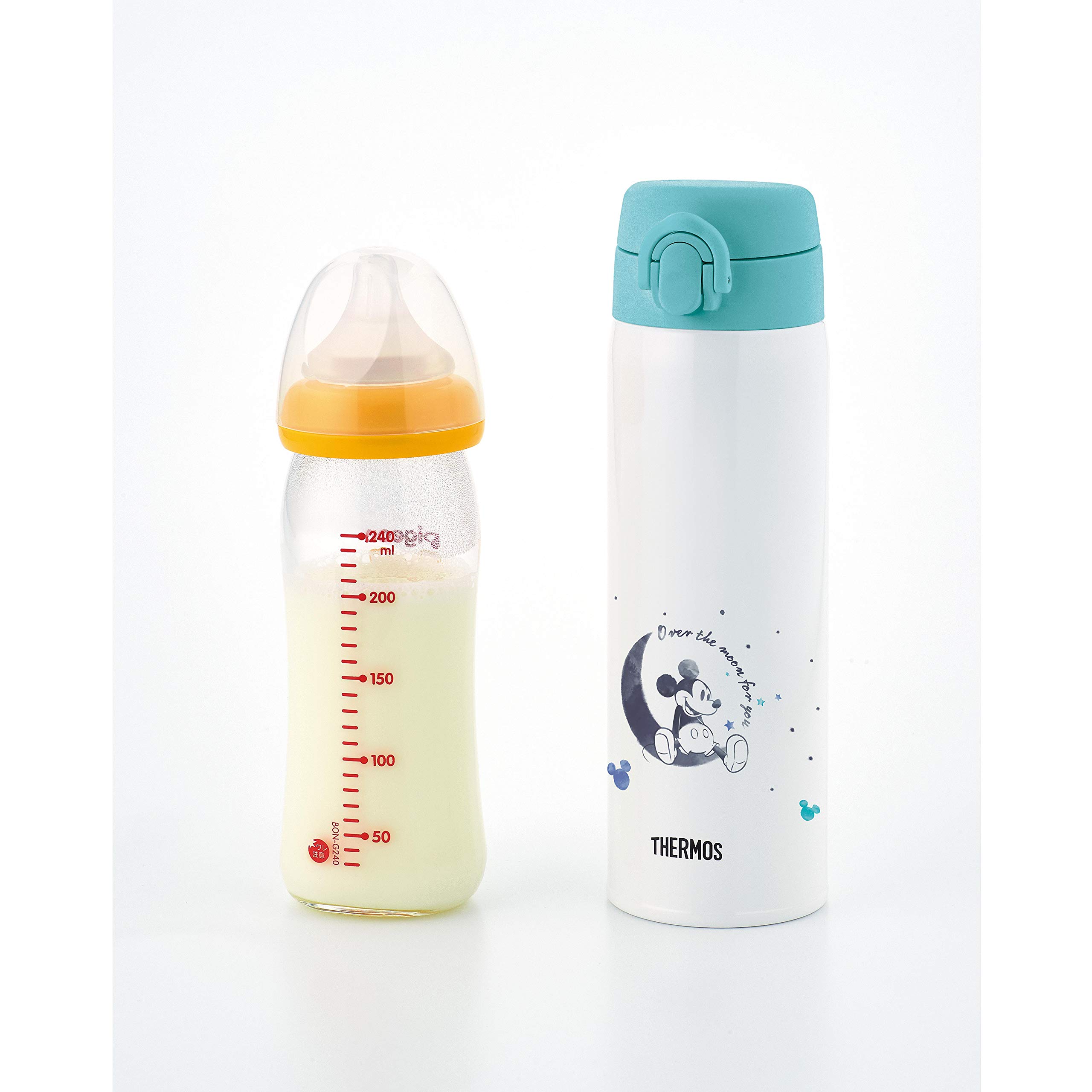 サーモス(THERMOS) 調乳用ステンレスボトル ミッキー ミルク作りに最適なステンレス製魔法びん 容量0.5L 500ml JNX-502DS (MCY) サーモス(THERMOS) 調乳用ステンレスボトル ミッキー ミルク作りに最適なステンレス製魔法びん 容量0.5L 500ml JNX-502DS (MCY)