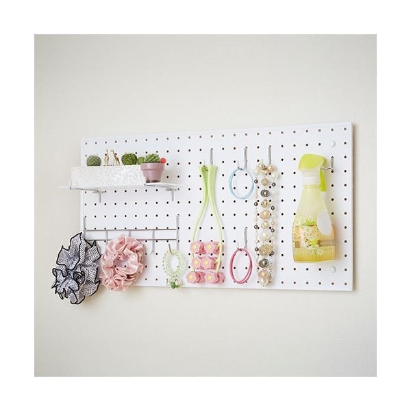 光 パンチングボード フレーム付（約450x600mm） 木目 PGBD406-3 1セット（5枚）