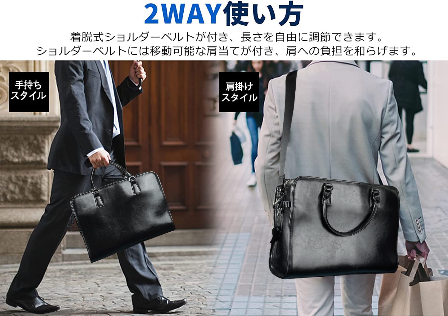 [krison] バッグ メンズ 牛革 斜めがけバッグ 通勤 斜めがけ 大容量 ショルダーバッグ ビジネスバッグ メンズ おしゃれ