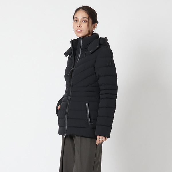 ダウンジャケット コート パッツィー ブラック レディース MACKAGE PATSYNFR C0001