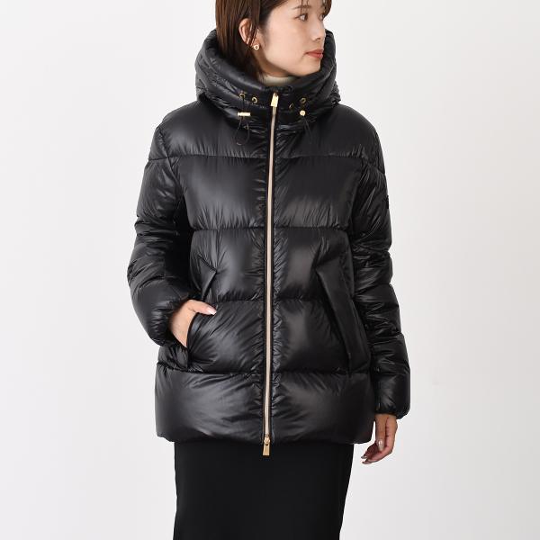 アウター ダウン LARALI ダウンジャケット LTLA24A4236 D レディース BLACK ブラック Aライン 秋冬 防寒 おすすめ