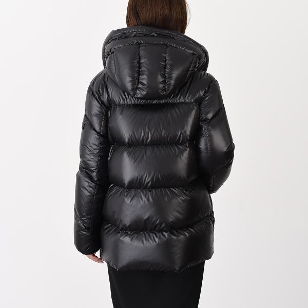 アウター ダウン LARALI ダウンジャケット LTLA24A4236 D レディース BLACK ブラック Aライン 秋冬 防寒 おすすめ