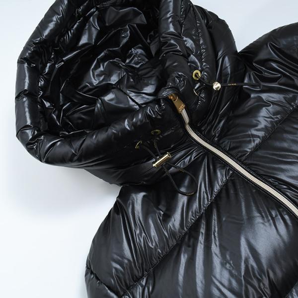 アウター ダウン LARALI ダウンジャケット LTLA24A4236 D レディース BLACK ブラック Aライン 秋冬 防寒 おすすめ