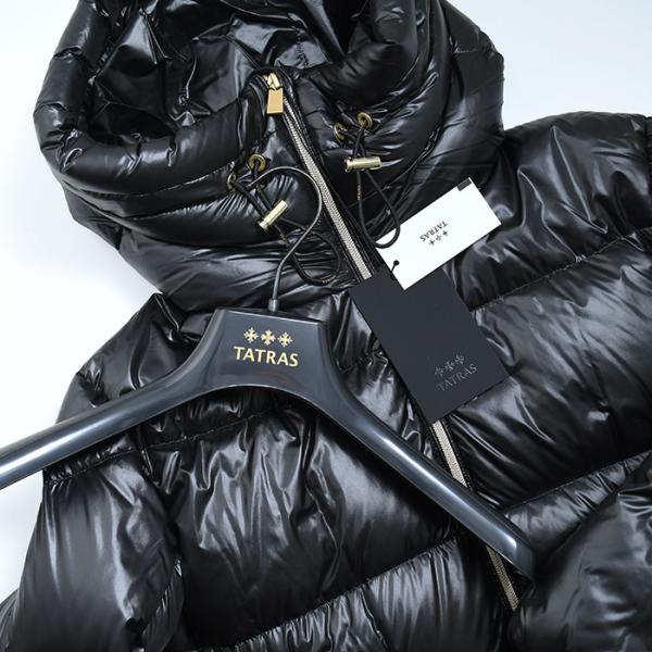 アウター ダウン LARALI ダウンジャケット LTLA24A4236 D レディース BLACK ブラック Aライン 秋冬 防寒 おすすめ