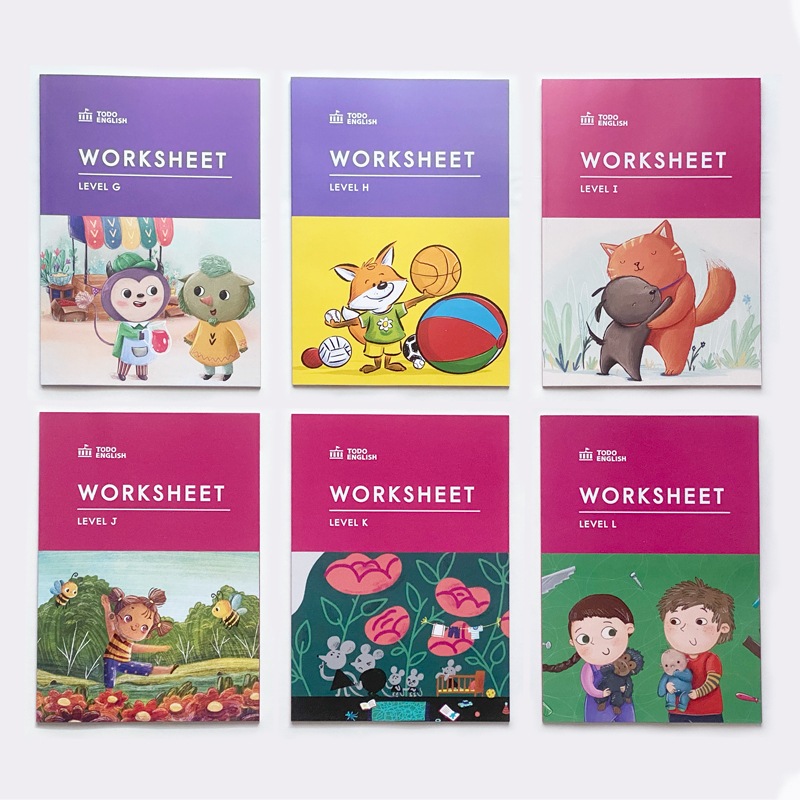 トド英語ワークシート レベルG-Lセット(6冊) トド英語ワークシート レベルG-Lセット(6冊)