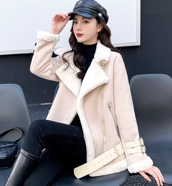 レディース ブルゾン アウター 上着 ムートンコート レザージャケット ストレート フェイクレザー フェイクファー 中厚手 厚手 裏起毛 異素材ミックス ベルト付き かわいい 大人可愛い きれいめ レディース ブルゾン アウター 上着 ムートンコート レザージャケット ストレート フェイクレザー フェイクファー 中厚手 厚手 裏起毛 異素材ミックス ベルト付き かわいい 大人可愛い きれいめ