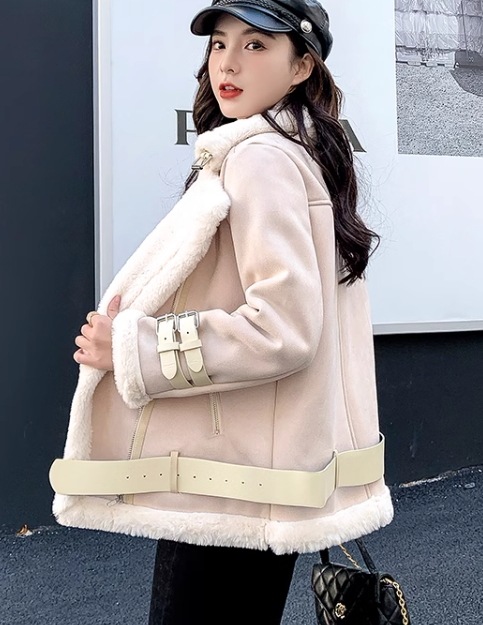 レディース ブルゾン アウター 上着 ムートンコート レザージャケット ストレート フェイクレザー フェイクファー 中厚手 厚手 裏起毛 異素材ミックス ベルト付き かわいい 大人可愛い きれいめ レディース ブルゾン アウター 上着 ムートンコート レザージャケット ストレート フェイクレザー フェイクファー 中厚手 厚手 裏起毛 異素材ミックス ベルト付き かわいい 大人可愛い きれいめ