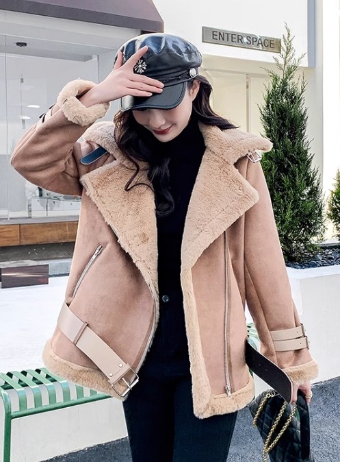 レディース ブルゾン アウター 上着 ムートンコート レザージャケット ストレート フェイクレザー フェイクファー 中厚手 厚手 裏起毛 異素材ミックス ベルト付き かわいい 大人可愛い きれいめ レディース ブルゾン アウター 上着 ムートンコート レザージャケット ストレート フェイクレザー フェイクファー 中厚手 厚手 裏起毛 異素材ミックス ベルト付き かわいい 大人可愛い きれいめ