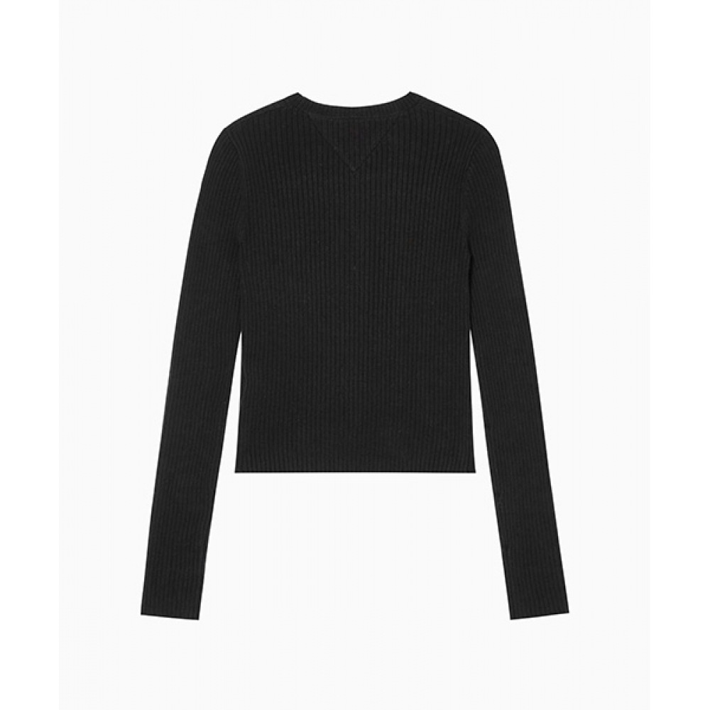 トミージーンズベーシック Vネックカーディガン (T32F0KCD14TWT2BDS)