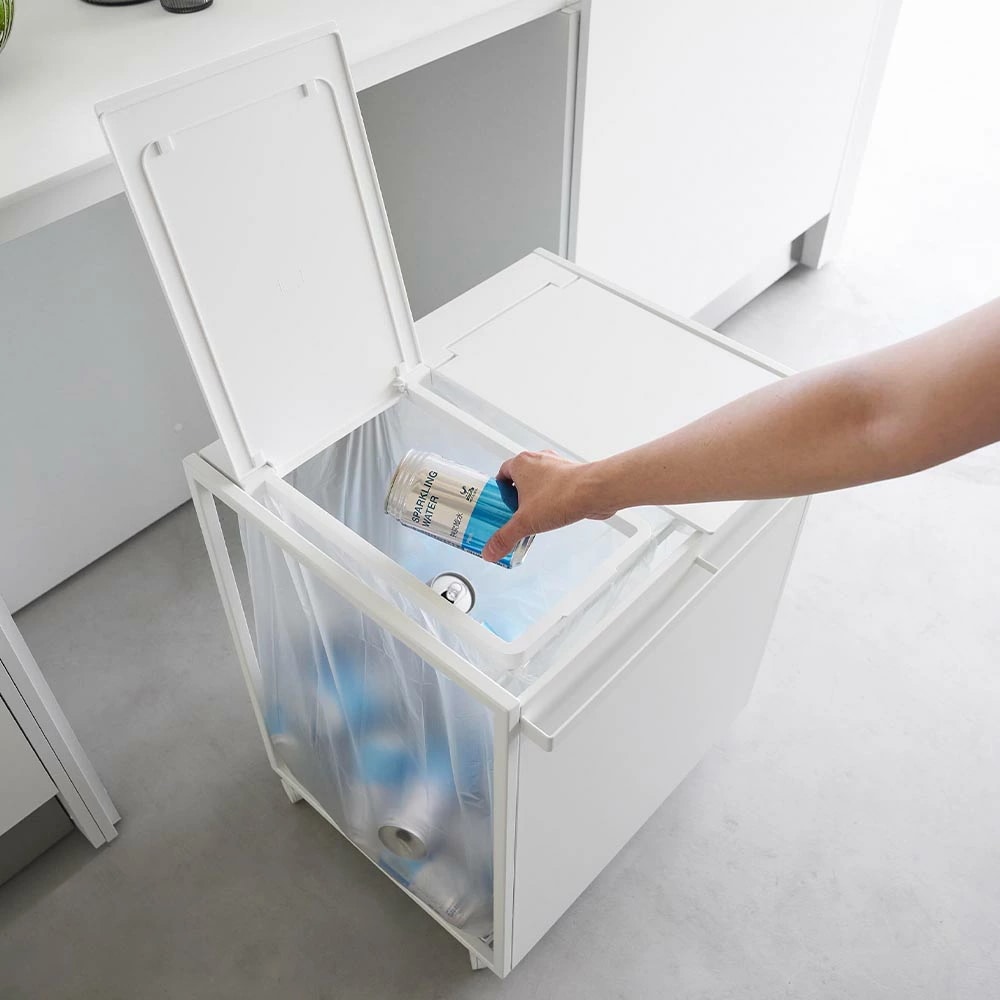 山崎実業 tower タワー 蓋付き 目隠し 分別 ダストワゴン 45L 2分別 ホワイト ブラック ダストボックス ゴミ箱 45リットル フタ付き メーカー直送品 ymz 山崎実業 tower タワー 蓋付き 目隠し 分別 ダストワゴン 45L 2分別 ホワイト ブラック ダストボックス ゴミ箱 45リットル フタ付き メーカー直送品 ymz