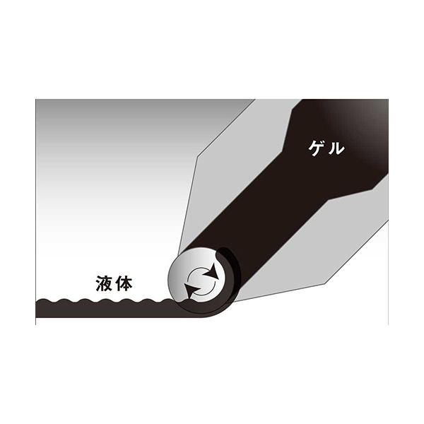 (まとめ) ぺんてる ゲルインキボールペンエナージェル フィログラフィ 0.5mm 黒 (軸色:ホワイト) BLN2005W 1本 (×10セット) (まとめ) ぺんてる ゲルインキボールペンエナージェル フィログラフィ 0.5mm 黒 (軸色:ホワイト) BLN2005W 1本 (×10セット)