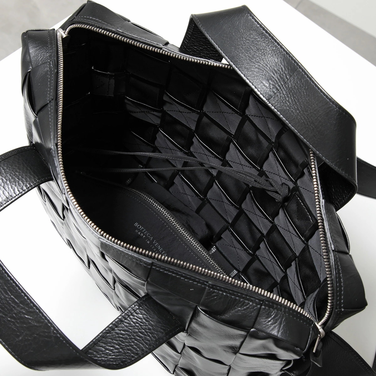BOTTEGA VENETA ボッテガヴェネタ ブリーフケース CASSETT カセット 629072 VCQ71 メンズ マキシイントレチャート ポーチ付き 鞄 8803