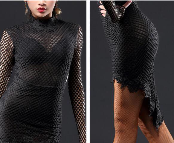 「格好良い ラテンダンス専用」ダンス ドレス 優雅 演出服競技用 ワルツドレス 高級感 エレガント