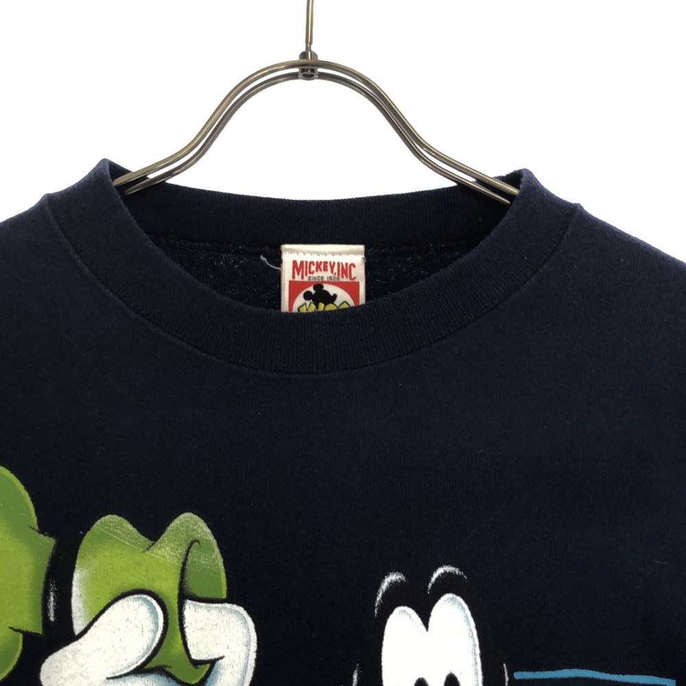ミッキーインク USA製 グーフィー 長袖 スウェット トレーナー LG 10/12 ネイビー MICKEY,INC キッズ ミッキーインク USA製 グーフィー 長袖 スウェット トレーナー LG 10/12 ネイビー MICKEY,INC キッズ