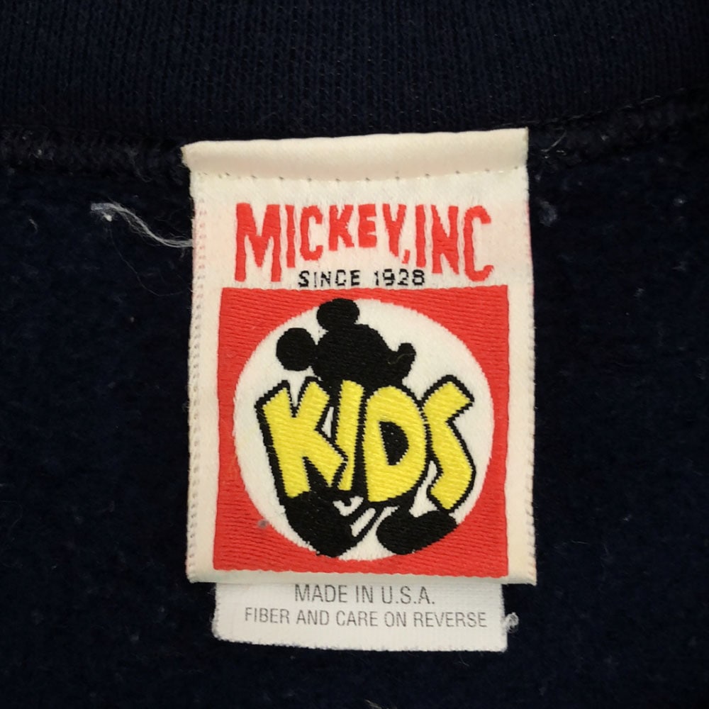 ミッキーインク USA製 グーフィー 長袖 スウェット トレーナー LG 10/12 ネイビー MICKEY,INC キッズ ミッキーインク USA製 グーフィー 長袖 スウェット トレーナー LG 10/12 ネイビー MICKEY,INC キッズ