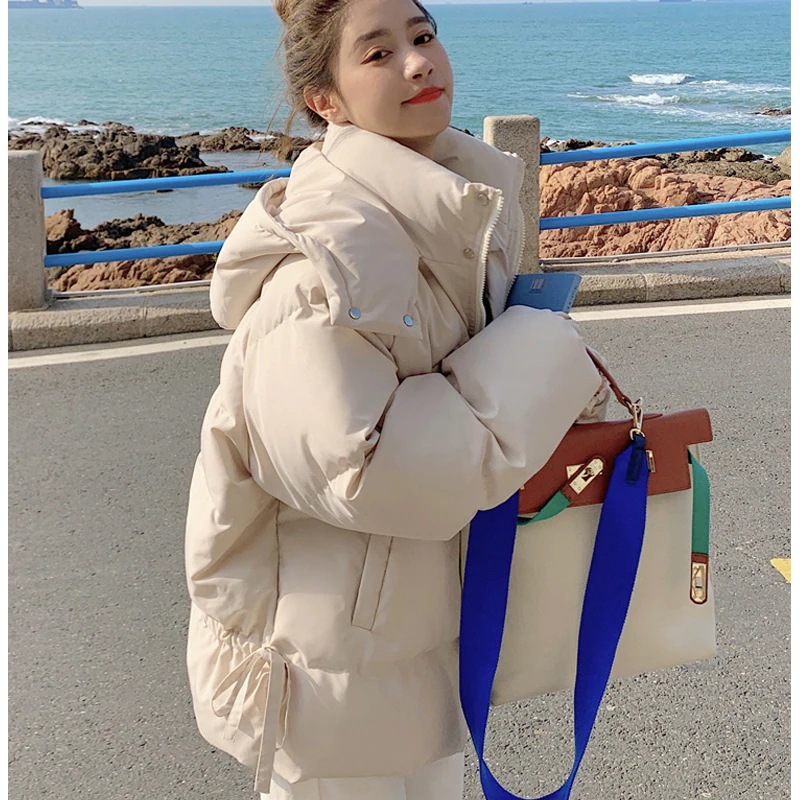 冬のダウン綿入れ女性ins潮冬着綿入れショート2024年女子学生ゆったり着やせ綿入れコート 冬のダウン綿入れ女性ins潮冬着綿入れショート2024年女子学生ゆったり着やせ綿入れコート