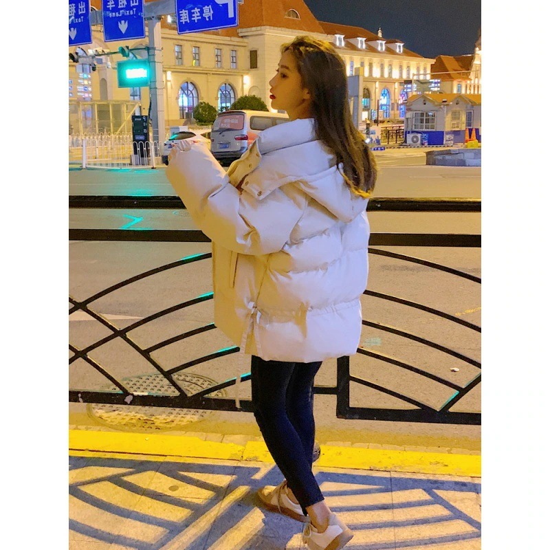冬のダウン綿入れ女性ins潮冬着綿入れショート2024年女子学生ゆったり着やせ綿入れコート 冬のダウン綿入れ女性ins潮冬着綿入れショート2024年女子学生ゆったり着やせ綿入れコート