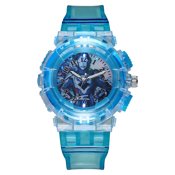 ★希少★　ウルトラマン　腕時計　未使用美品　越前蒔絵腕時計 Qoo10] 発光ウルトラマン腕時計led子供腕時計漫