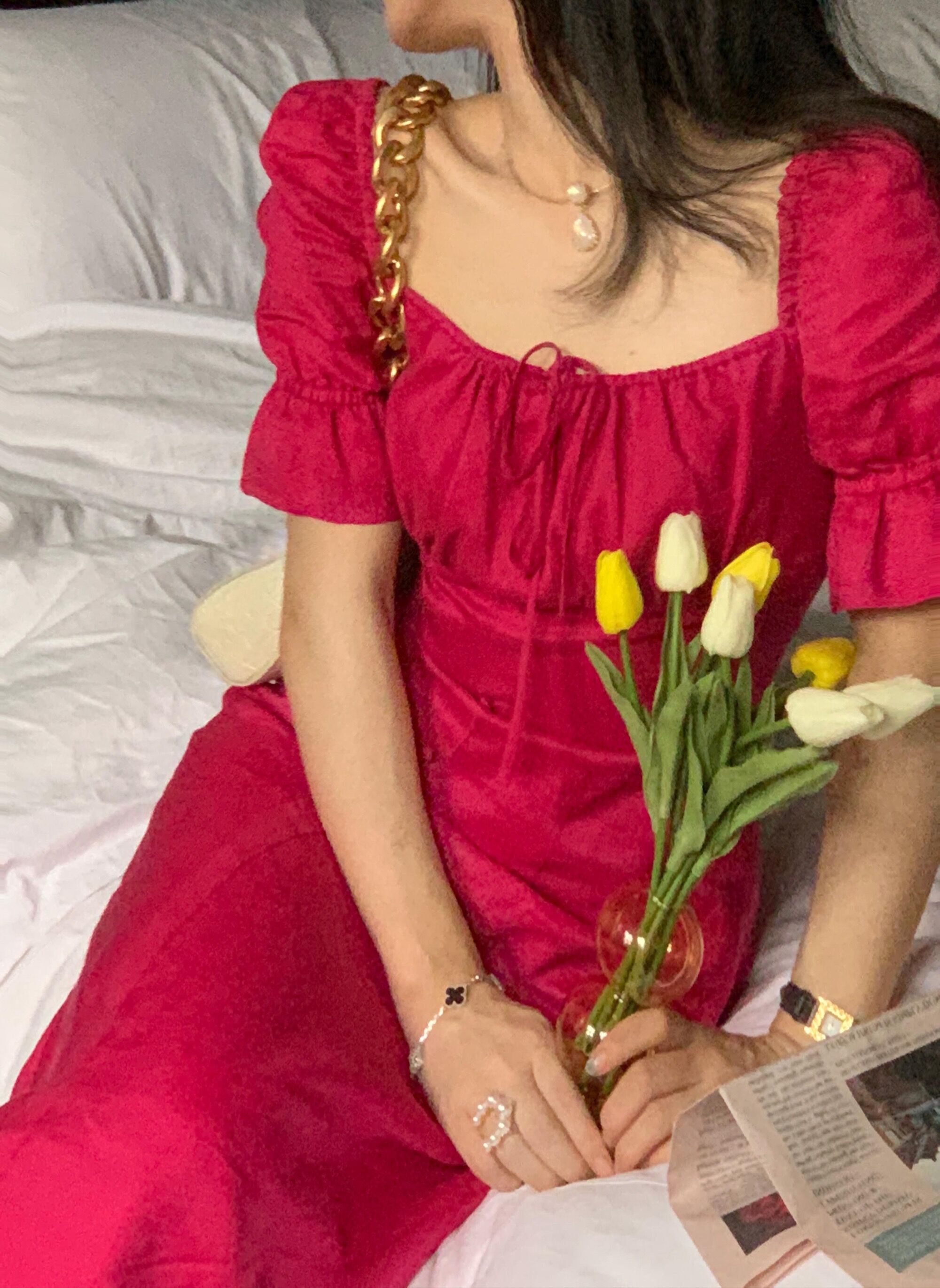 ワンピース レトロ クラシカル 膝下 ミモレ丈 袖あり 半袖 パフスリーブ スクエアネック 襟付き 細身 リボン ハイウエスト ピンク 大人可愛い きれいめ シンプル カジュアル 大人 お洒落 個性的 ワンピース レトロ クラシカル 膝下 ミモレ丈 袖あり 半袖 パフスリーブ スクエアネック 襟付き 細身 リボン ハイウエスト ピンク 大人可愛い きれいめ シンプル カジュアル 大人 お洒落 個性的