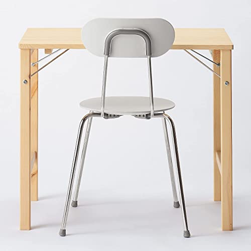 無印良品 パイン材テーブル折りたたみ式 幅80*奥行50*高さ70cm 18499441
