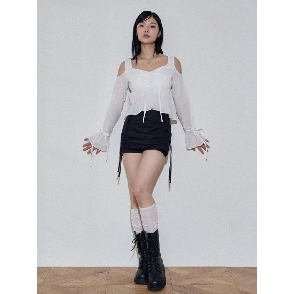 ITOV ソウルカットアウトブラウス WH ITOV ソウルカットアウトブラウス WH