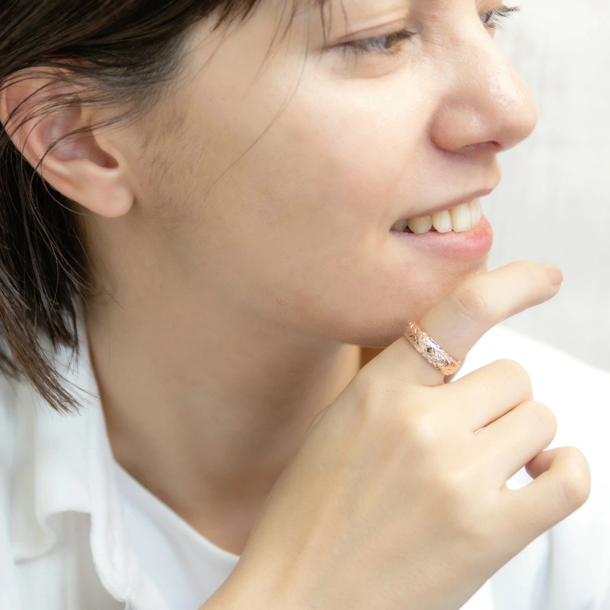 リング レディース メンズ サージカルステンレス316L製 ハワイアンジュエリー プルメリア マイレ リング レディース メンズ サージカルステンレス316L製 ハワイアンジュエリー プルメリア マイレ