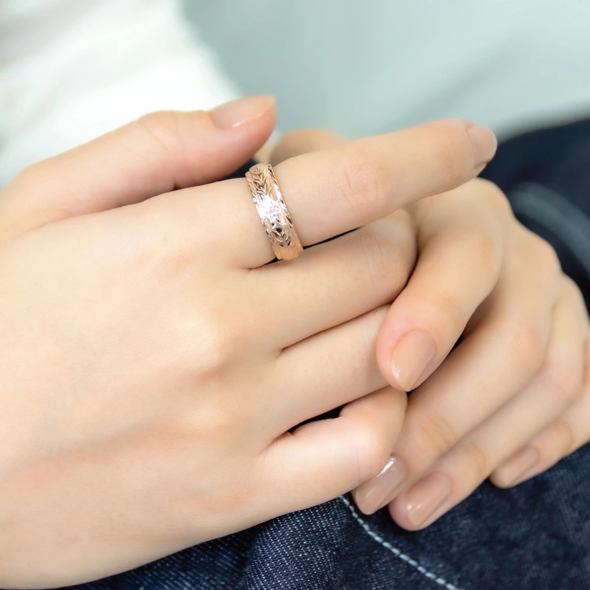 リング レディース メンズ サージカルステンレス316L製 ハワイアンジュエリー プルメリア マイレ リング レディース メンズ サージカルステンレス316L製 ハワイアンジュエリー プルメリア マイレ