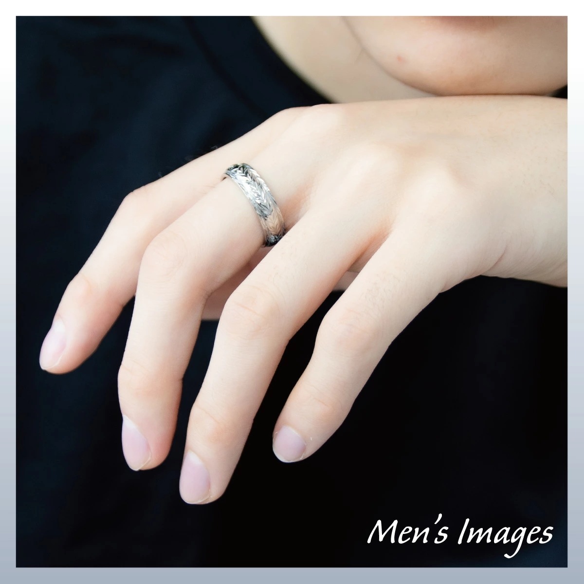 リング レディース メンズ サージカルステンレス316L製 ハワイアンジュエリー プルメリア マイレ リング レディース メンズ サージカルステンレス316L製 ハワイアンジュエリー プルメリア マイレ